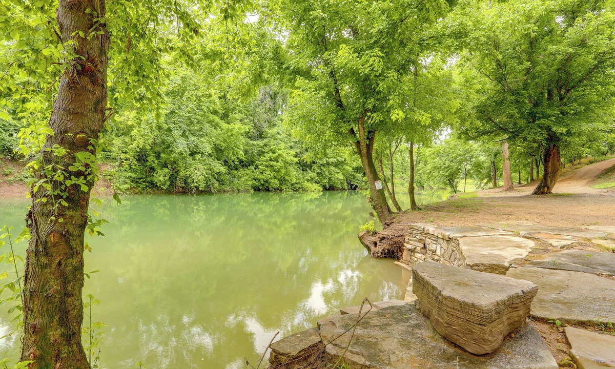 Mountain View Apartment | 2-Studio Retreat on White River w/Swimming Hole