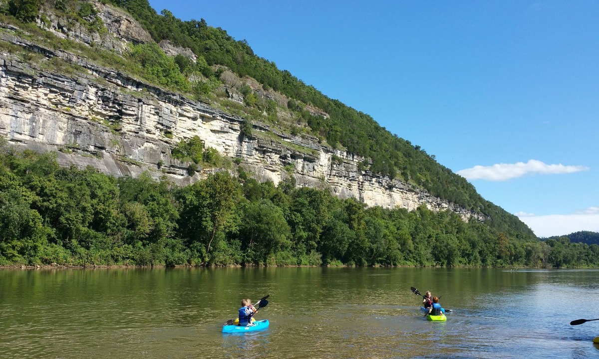 Mountain View Cabin | Beautiful cabin style home backing up on the White River!