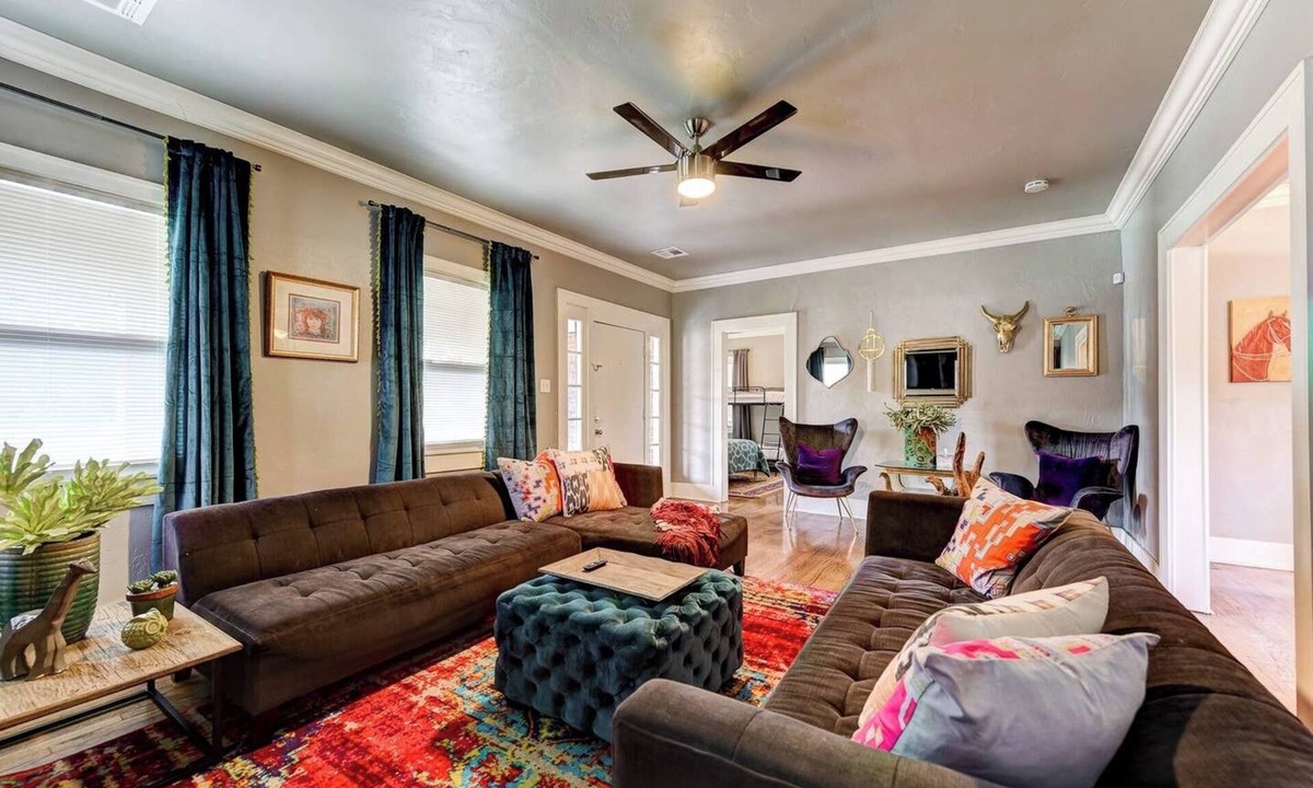 Central Oklahoma City House | Boho Bungalow-walk to Plaza District
