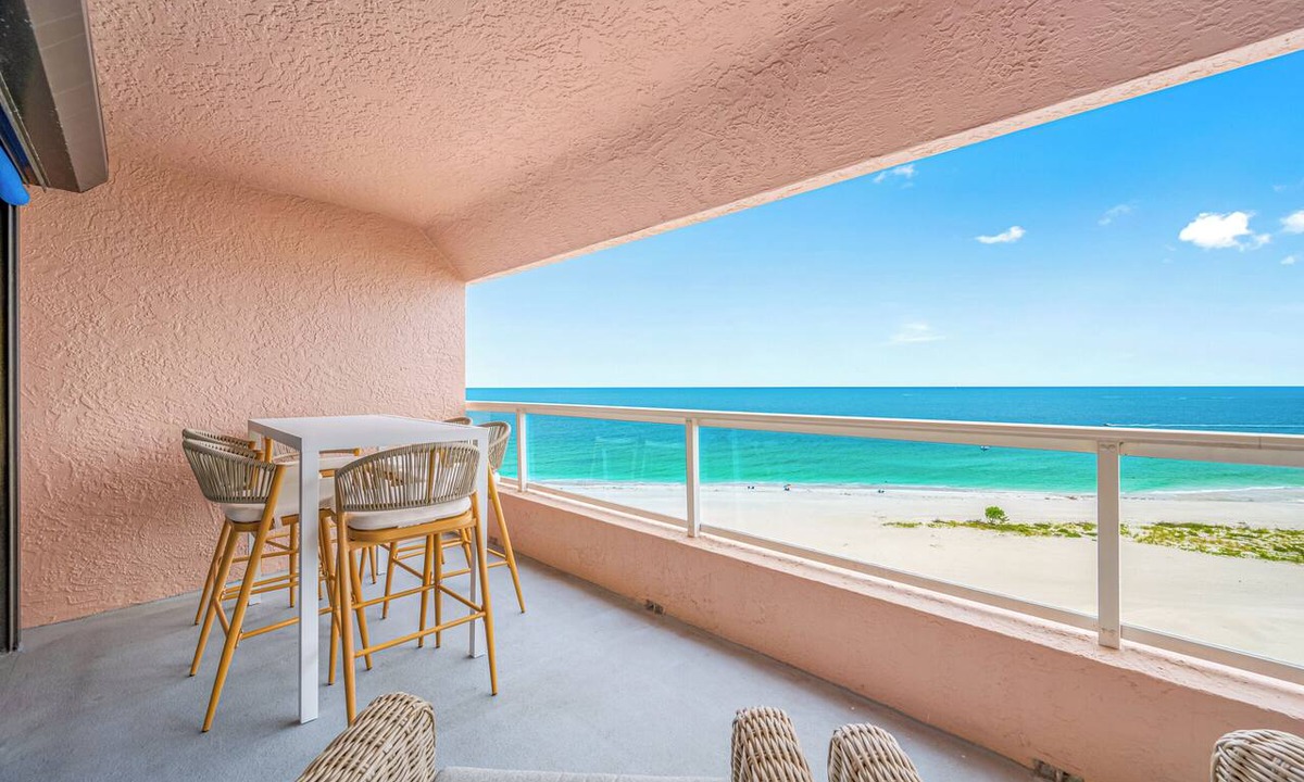 Sand Key Condo | 🌞CBC 2-11B | Gulf-view 2BR/2BA condo on Clearwater Beach with pool & tennis!