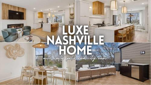 Hurwood Heights House | Chic Nash Townhouse Rooftop Patio and City Views