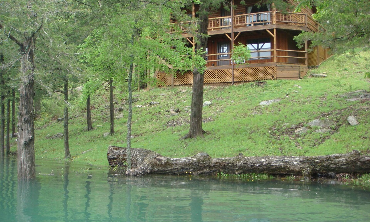 Sylvan Shores Cabin | Direct Waterfront Cabin with Boat Dock & Swim Deck