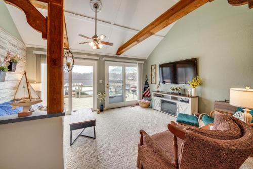Stover House | Dock, Deck & Dreamy Views! Lake of the Ozarks Home