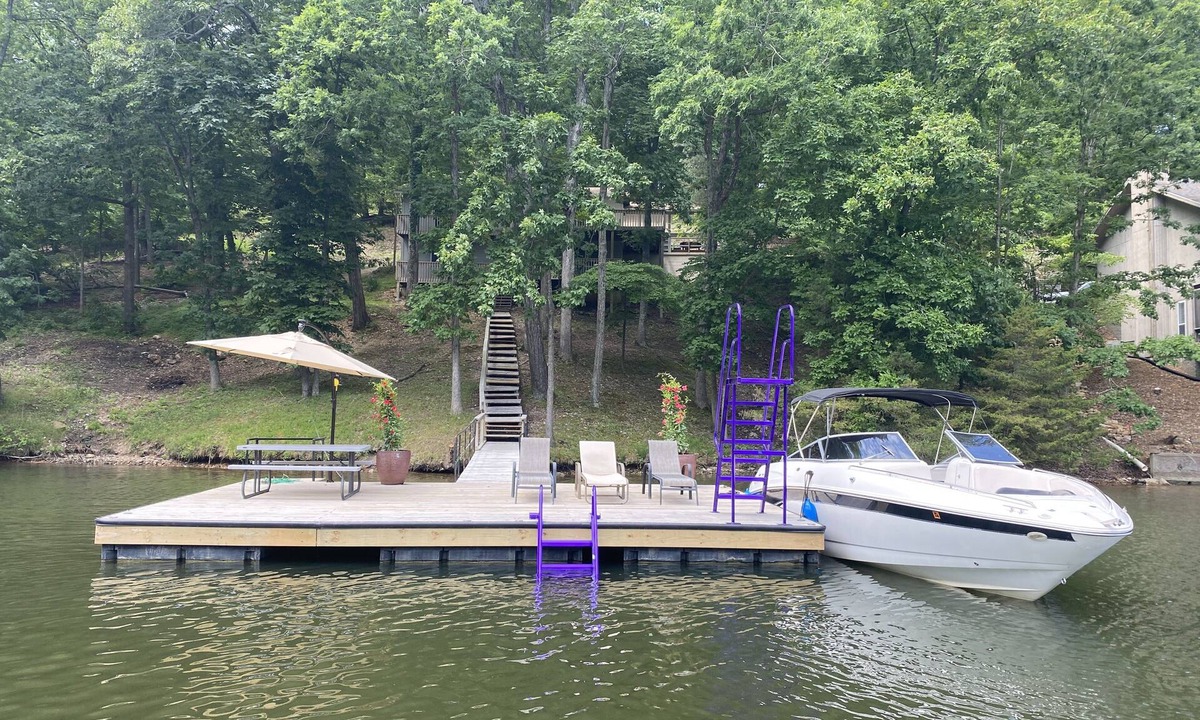 Lake Ozark House | Family Friendly Lake House with Private Swim Dock, in Lake Ozark off HH
