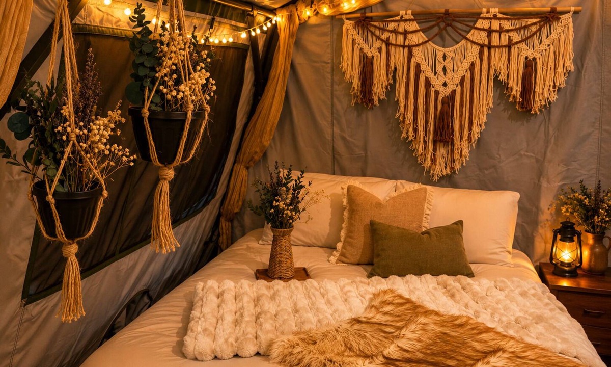 Beersheba Springs RV Rental | Glamping Yurt at Greeter Falls Campground