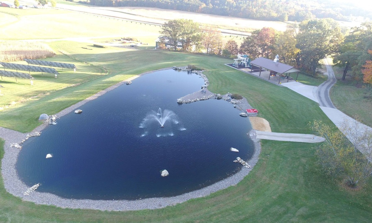 Sparta House | Heartland hideaway, 3 miles from Sparta walking trails beautiful pond, wildlife