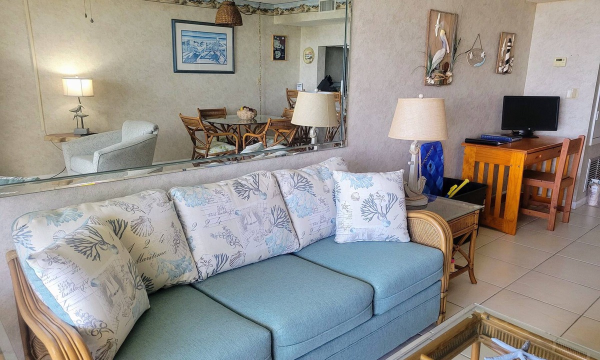 Port Canaveral Condo | OCEANFRONT Beachy, Classy, condo #305 at Cape Winds Resort in Cape Canaveral