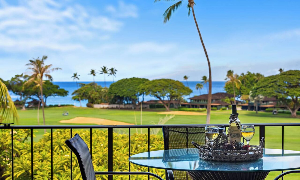 Kaanapali Condo | Panoramic Corner Ocean & Kaanapali Golf Views 1BR