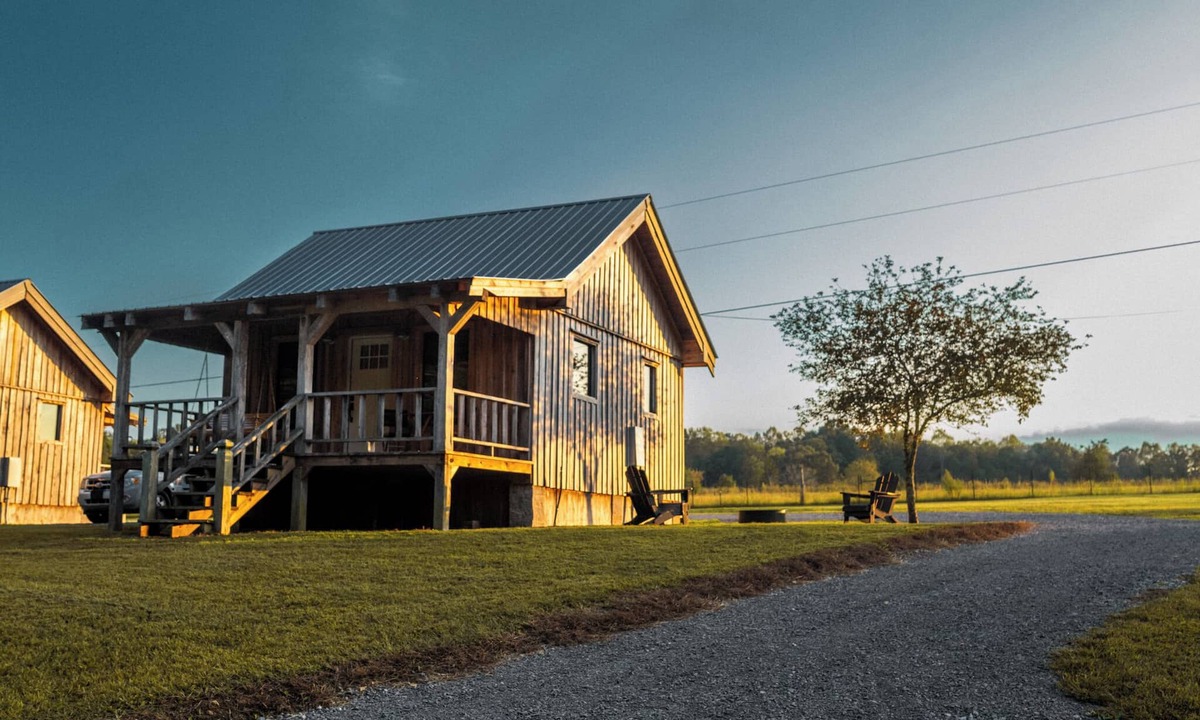 Smithville Cabin | Pet Friendly Peaceful Cabin Near Waterfalls, Fire Pit + Creek