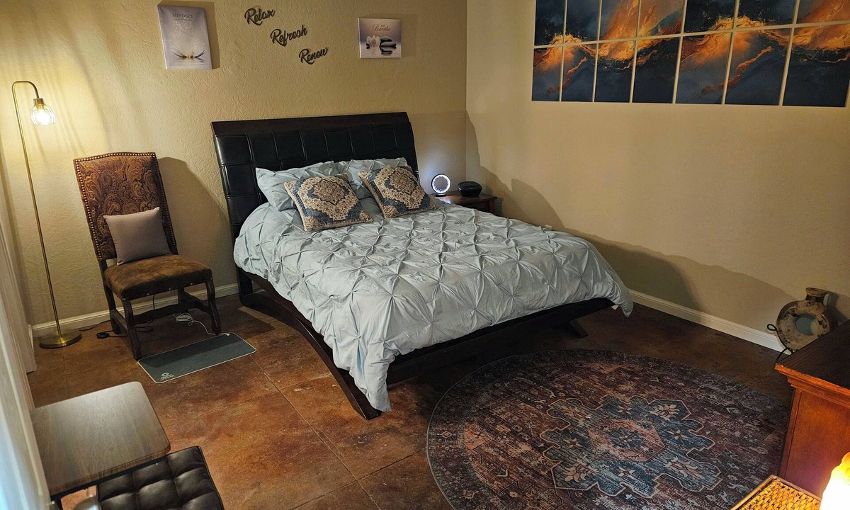 Fletcher House | Rest, Rejuvenate, and Renew in our cozy Relaxation Room