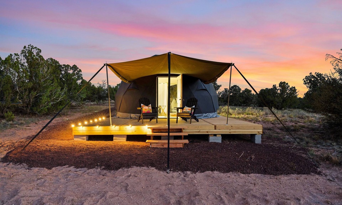 Valle Cabin | Secluded Luxury Dome Near Grand Canyon