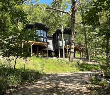 Sylvan Shores House | Firefly2 - luxury lakeside treehouse with hot tub