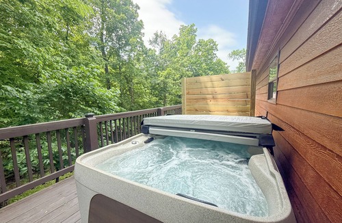Cobden House | 3 Bedroom and 4 Bath Cabin with Hot Tub and Huge Deck - Next Door to Winery