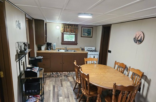 Chetek Cabin | 3-bedroom lakefront cabin with pontoon available.