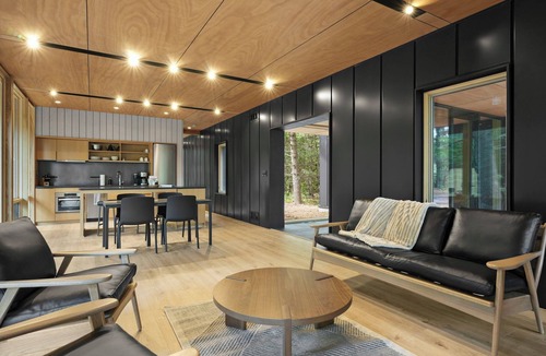 Wisconsin Dells Cabin | 3 Luxury Cabins on 40 wooded acres @ Oak & Ember Luxury Resort
