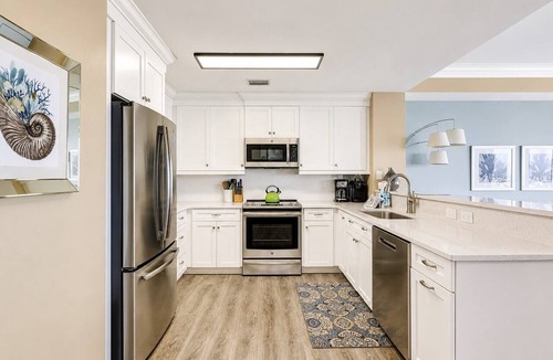 North Forest Beach Condo | 3304 SeaCrest-Direct Oceanfront Renovated Villa