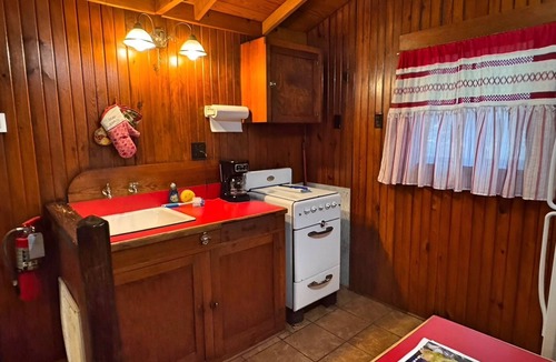 Hot Springs Cabin | 4-OH, DEER! Vintage updated Cabin, On the Lake-Swim-Fish-Docks-Pet Friendly!