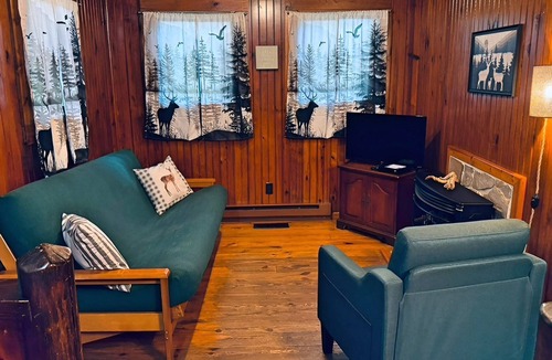 Hot Springs Cabin | 4-OH, DEER! Vintage updated Cabin, On the Lake-Swim-Fish-Docks-Pet Friendly!