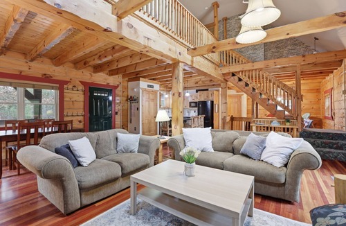 Arkdale Cabin | Arkdale Cabin w/Game Room, Fire Pit & ATV Access