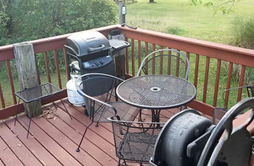 Sparta House | Authentic Caboose Rental near the Little La Crosse River in Sparta, Wisconsin