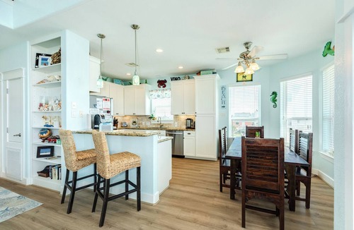 Terramar Beach House | Beachfront Pet Friendly Home w/HOT TUB, Fenced Yard - Steps from Gulf & Beach