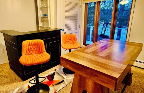 Wautoma Cabin | Beautiful Lakefront cabin woodburning fireplace, grill, canoe, SUP, AC, parking.