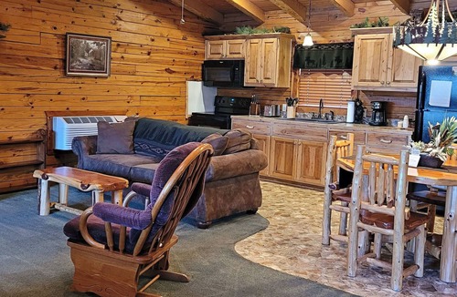 Sylvan Shores Cabin | Beaver Lake Cabin on the Waterfront with Boat Dock & Swim Deck