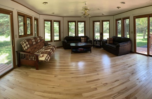 Hatfield House | Cabin located on ATV trail & walking distance to boat launch on Lake Arbutus
