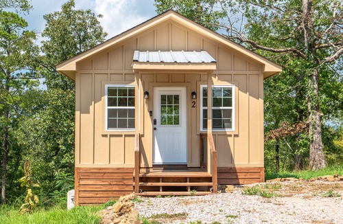 Rockwell Cabin | Cabin #2 @ Rock Creek Cabins! Back Porch to Enjoy the View & Pet Friendly!