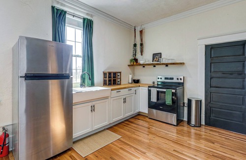 Chapman Apartment | Charming Historic Retreat in Walkable Chapman