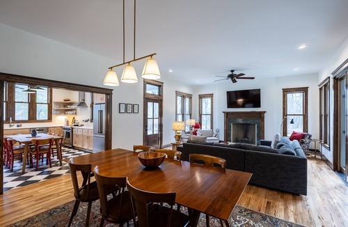 Dickson House | Creek-side retreat in the woods, perfect for families seeking quality time