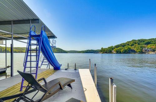Gravois Mills House | Dock & Water Slide: Family Lake of the Ozarks Home