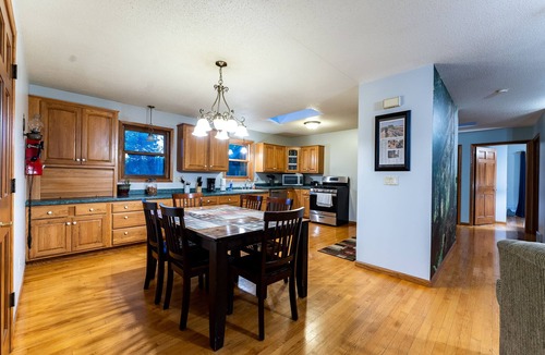 Mather House | Driftless Area Country House: large deck, spring fed creek, Amish area