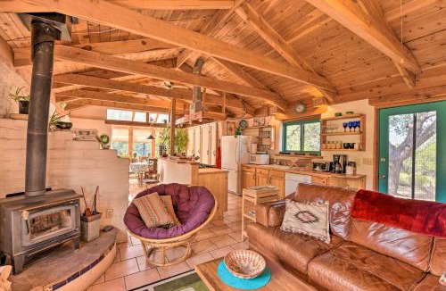 Baca Grande House | Eclectic Adobe Crestone Cottage w/Patio + Yard!