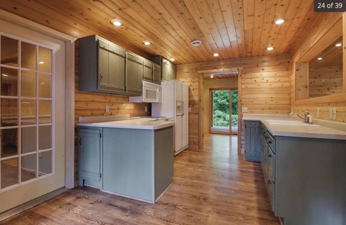 Birchwood Cabin | Family friendly home for quiet retreats. 6 bed lodge on quiet lake near trails