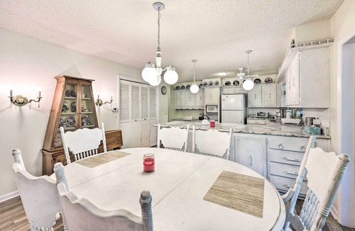 Hot Springs Village Cottage | Furnished Deck w/Views: Hot Springs Cottage