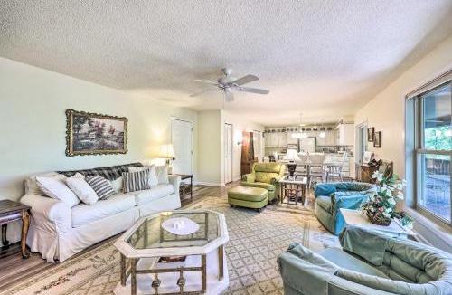 Hot Springs Village House | Furnished Deck with Views Hot Springs Cottage
