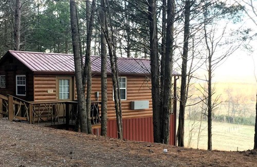 Sparta Cabin | Furry Friends and Fields: Pet-Friendly Cabin with Unique Views in Sparta, TN