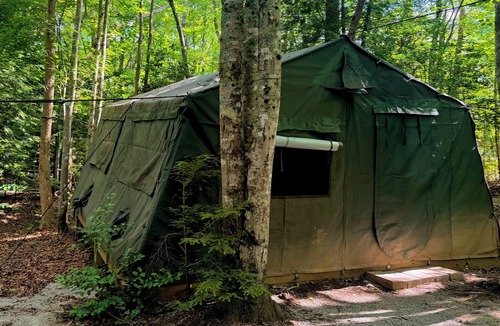 Beersheba Springs RV Rental | Glamping Yurt at Greeter Falls Campground