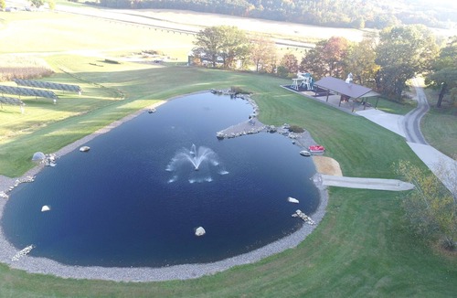 Sparta House | Heartland hideaway, 3 miles from Sparta walking trails beautiful pond, wildlife