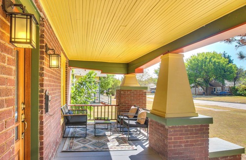 Lawton Cottage | Historic Craftsman Home 3 Mi to Fort Sill N Lawton