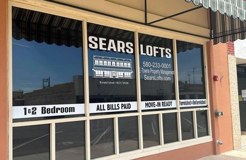 Enid Apartment | Historic Sears Loft 222!