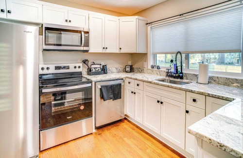 Hendersonville House | Home 14 Mi to Highpoint Health w/Fenced Yard!