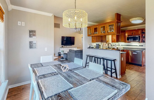 Bentonville House | Home in great location with fenced yard, fireplace, bikes, grill, patio, dogs OK