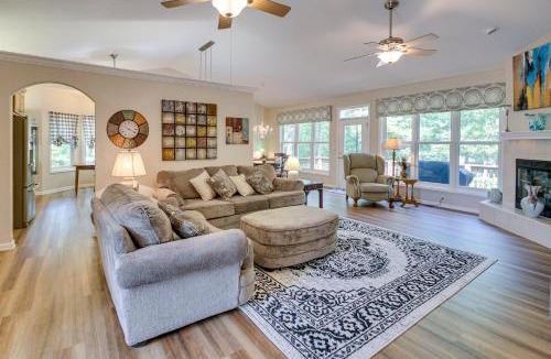 Hot Springs Village House | Hot Springs Village Home with Golf Course View