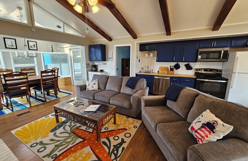Hatteras House | Isle Be Back Coastal Cottage, Private, heated, indoor pool