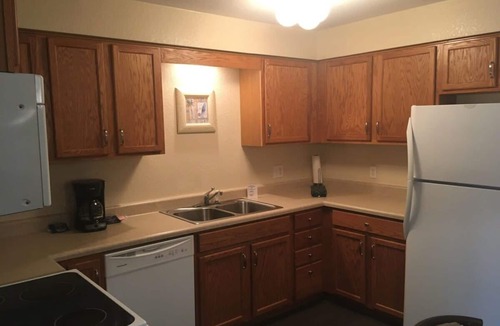 Osage Beach Apartment | Lake Condo with Heated Pool and Indoor Hot Tub with Playground at Lake Ozark