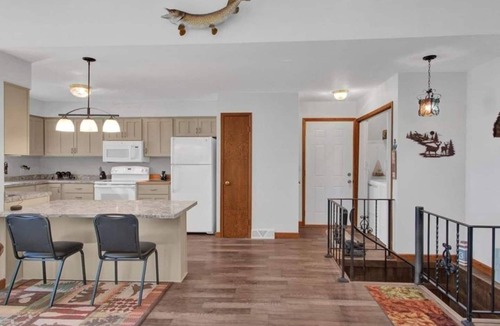 Mosinee House | Lake Dubay - Private Beach, Pontoon, Ski, Granite Peak, Sentry World, EV Charger
