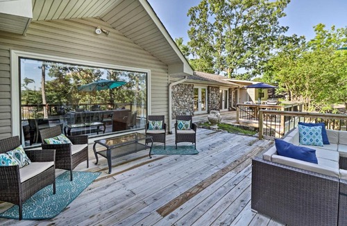 Rockwell House | Lakefront Oasis with Private Dock in Hot Springs!