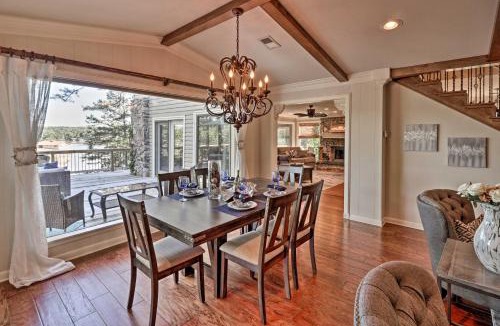 Rockwell House | Lakefront Oasis with Private Dock in Hot Springs!